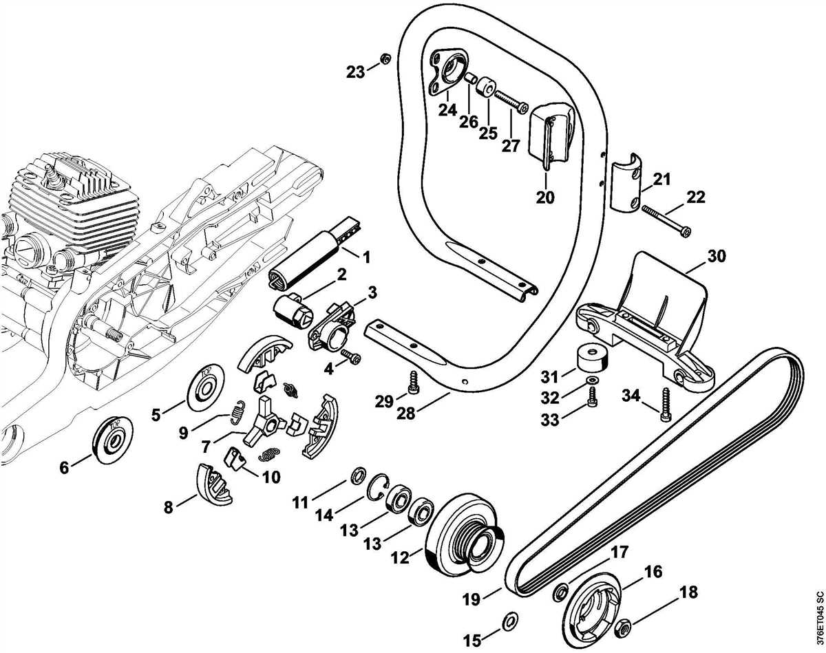 Exploring The Stihl Ts Parts Diagram A Visual Breakdown