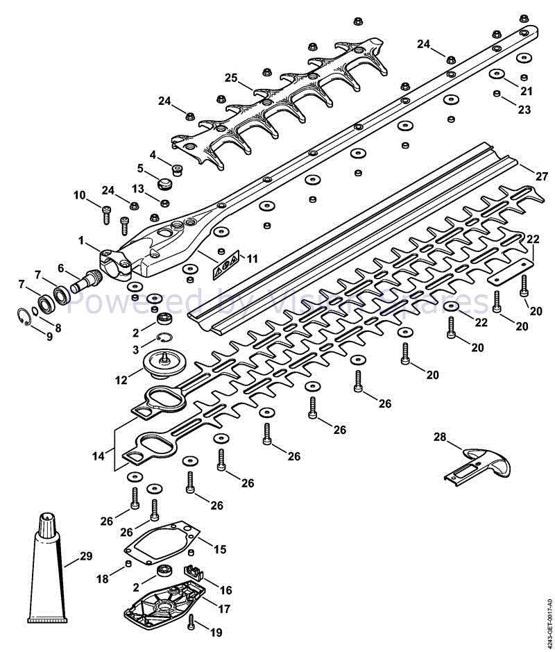 Exploring The Anatomy Of The Stihl Hs A Parts Diagram Guide