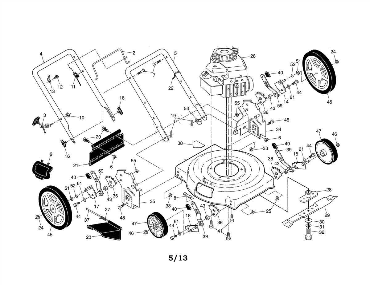 Visual Guide Breakdown Of Craftsman Wheeled Trimmer Parts