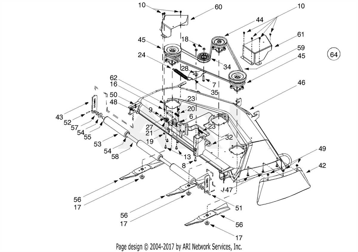 Understanding The Deck Parts Diagram Of The 2010 Cub Cadet 1040