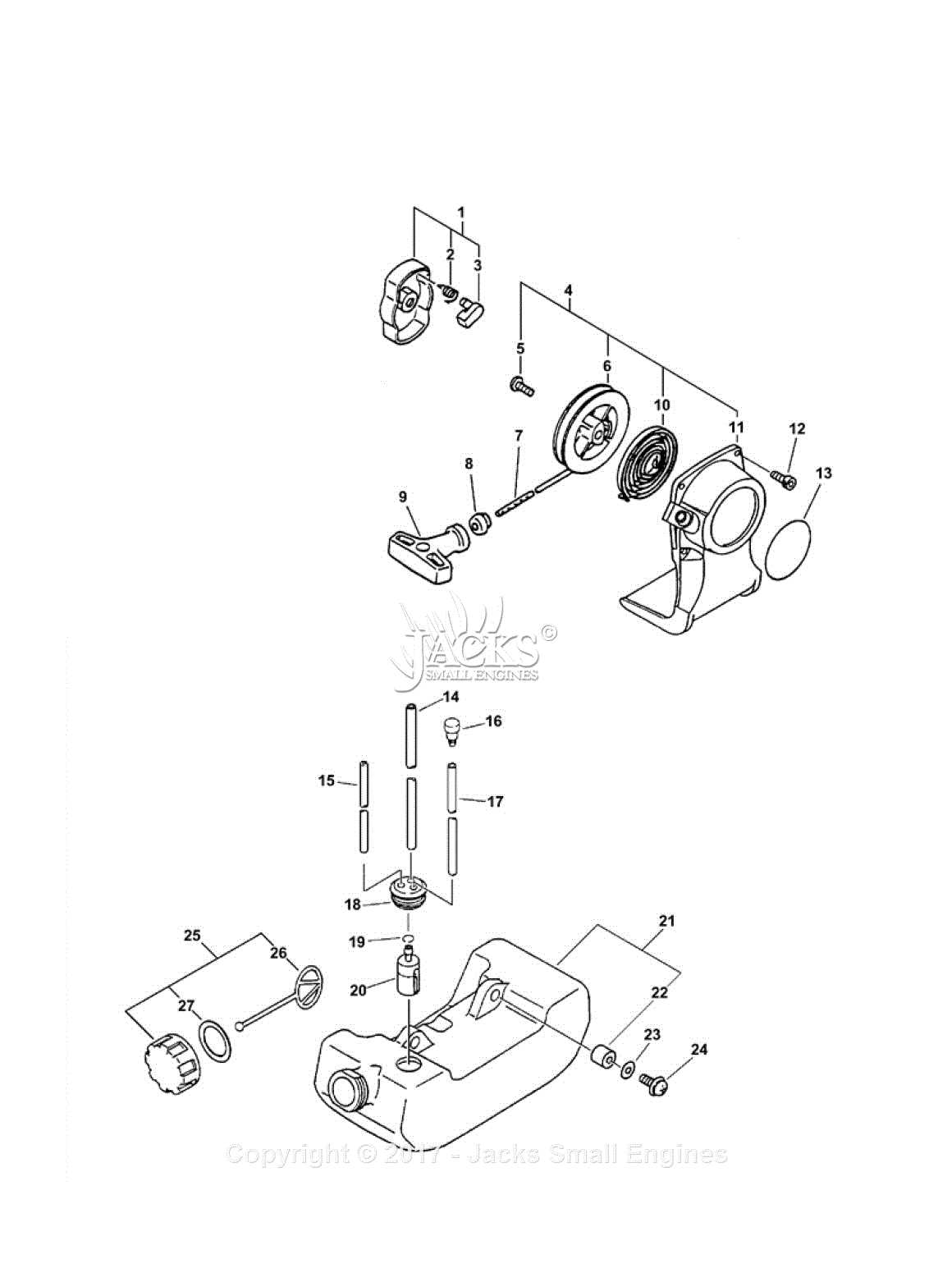 Exploring The Intricate Components Of Echo SRM 2500 A Detailed Parts