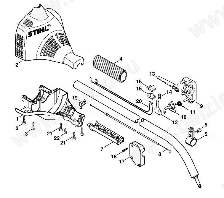 Exploring The Components Of The Stihl Hs Detailed Diagrams