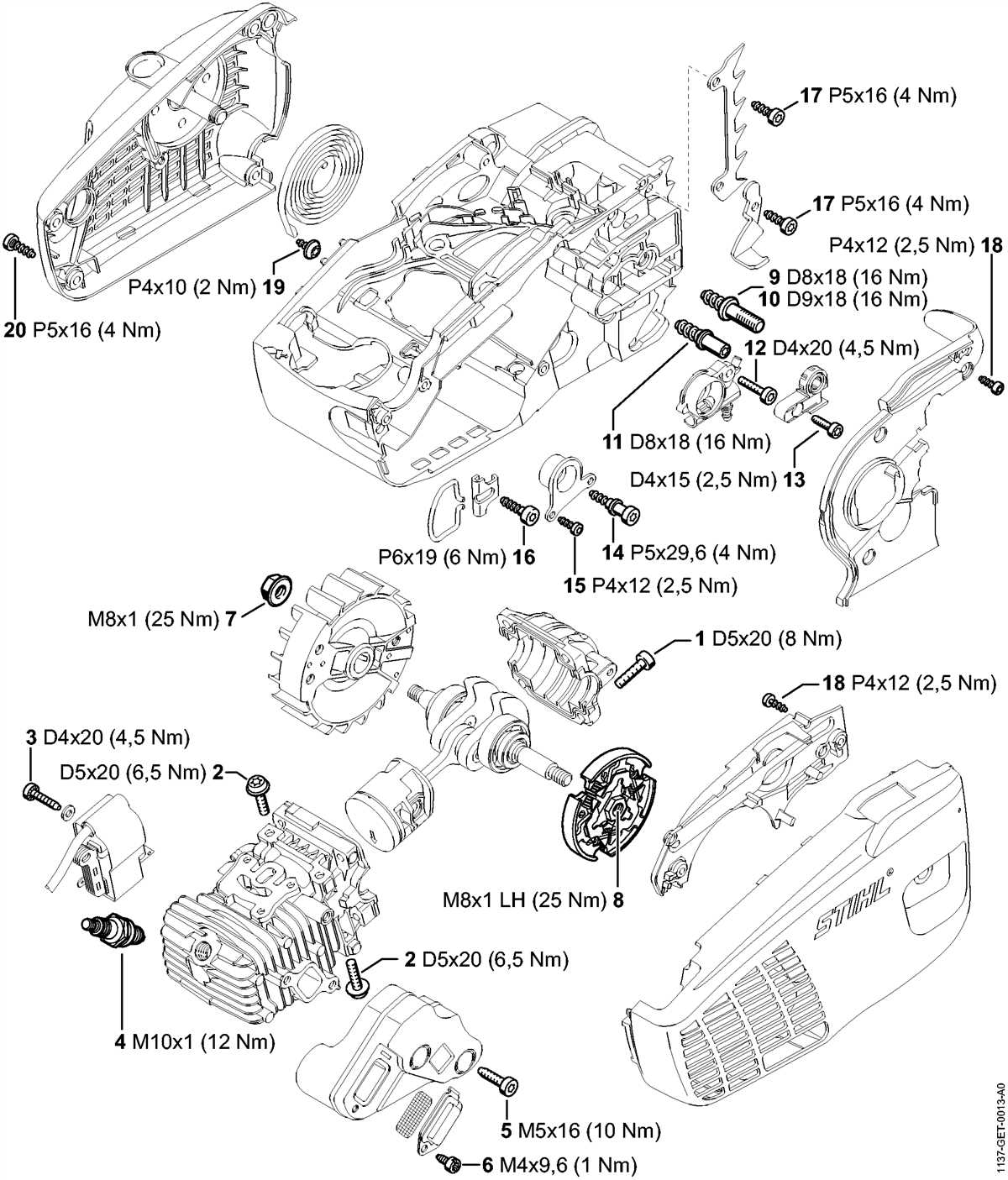 Exploring The Stihl Ms Tc Parts Diagram A Visual Guide