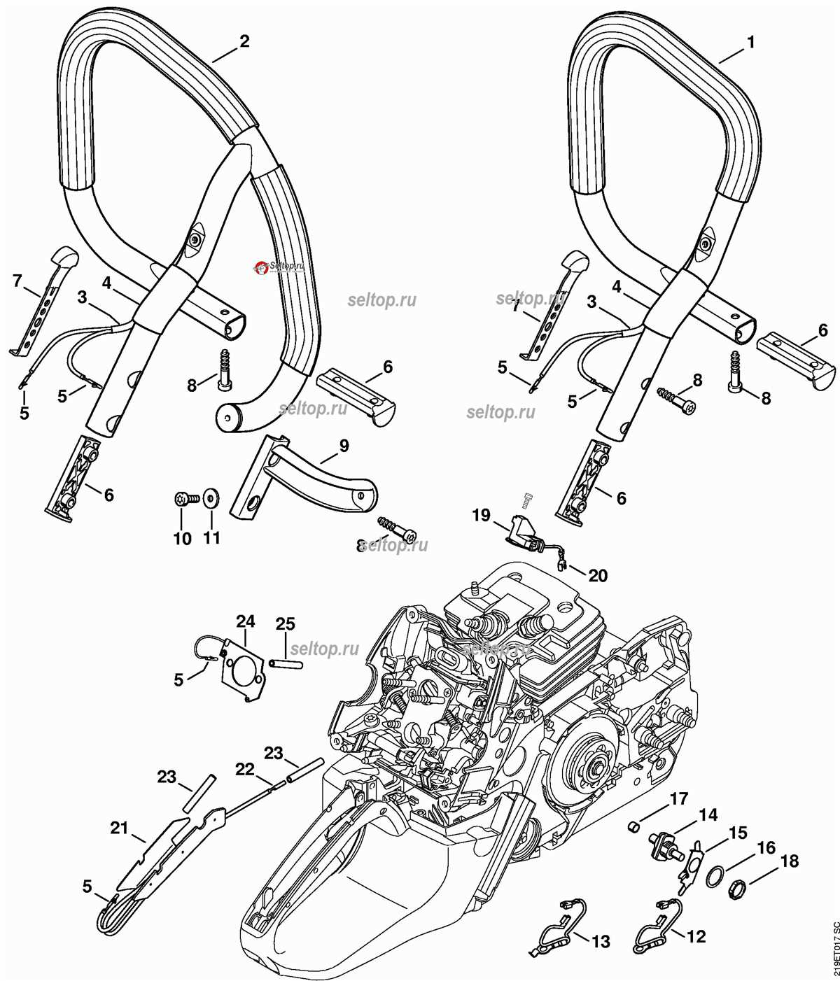 Exploring The Components Of Stihl Ms C A Visual Guide