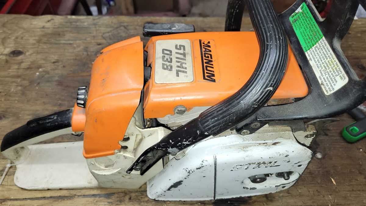 Unveiling The Breakdown Stihl Av Chainsaw Parts Layout