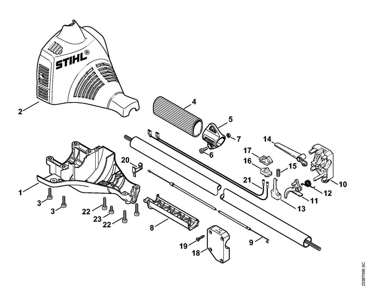 Exploring The Diagram Of FS70R Stihl FS 70 R Parts