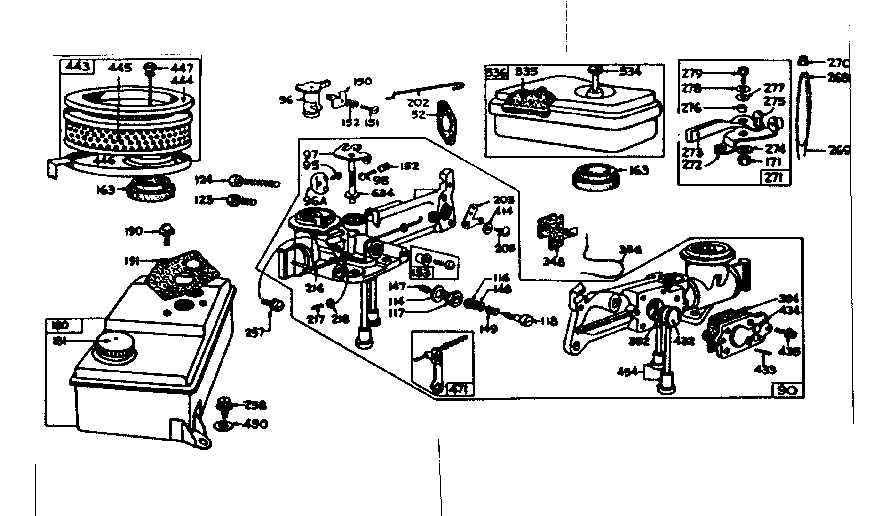 Illustrated Diagram Of Carburetor Parts For Briggs And Stratton