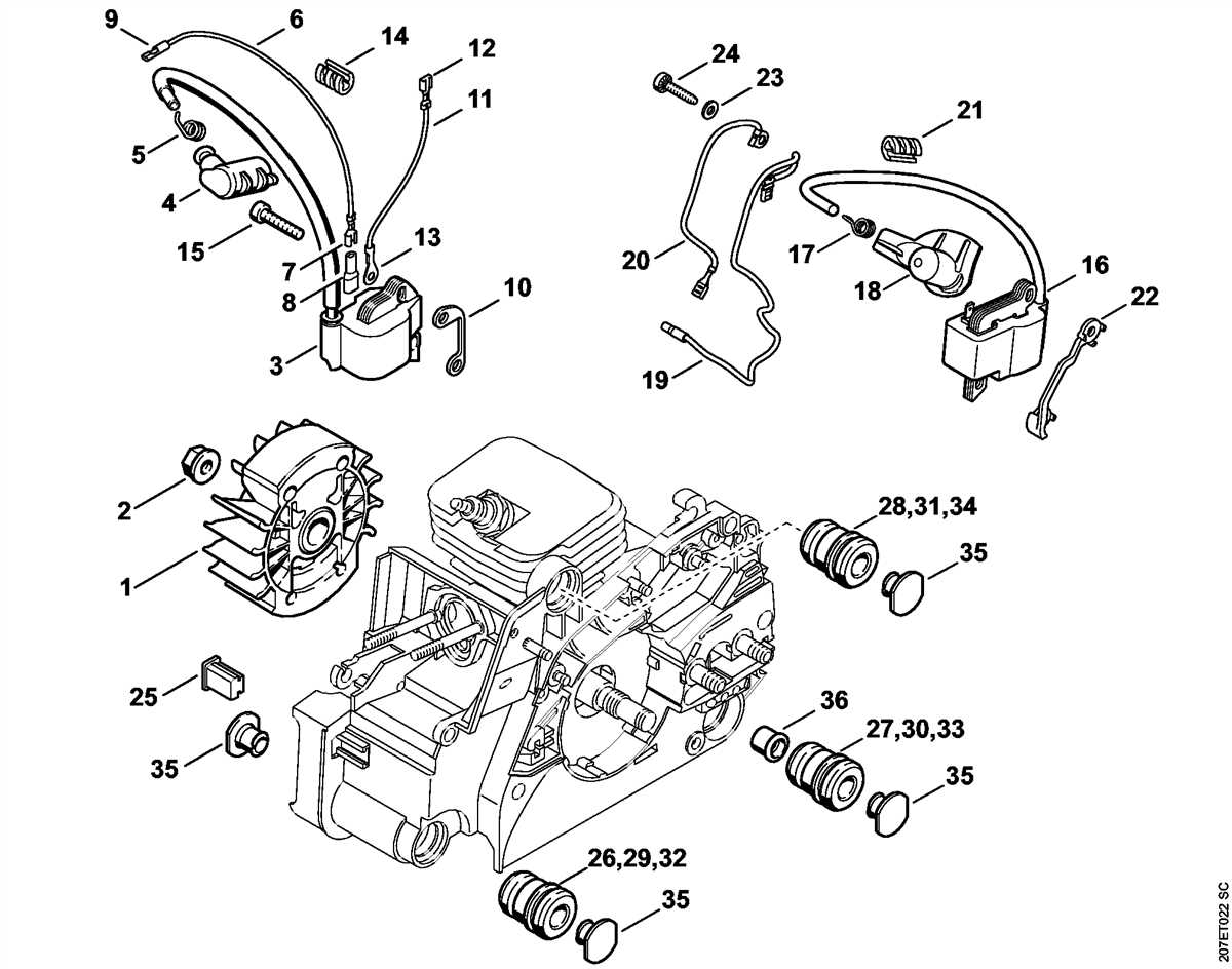 A Detailed Parts Diagram Of The Stihl Ms In Pdf Format