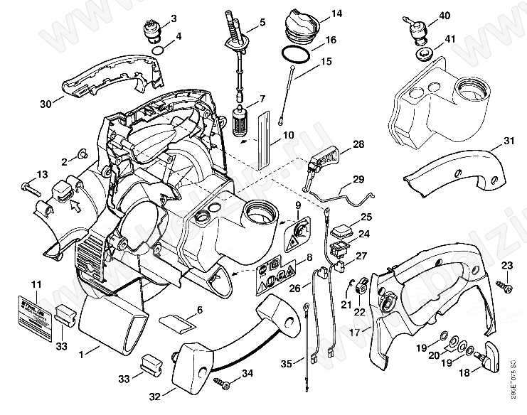 Exploring The Components Of The Stihl Magnum A Comprehensive Diagram