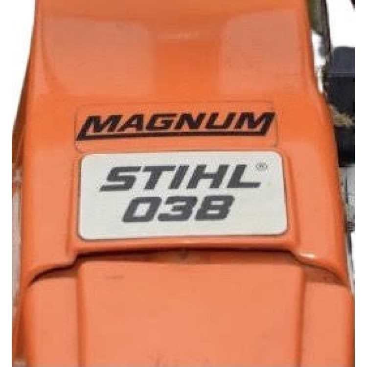 Exploring The Stihl 038 Magnum 2 A Comprehensive Parts Diagram