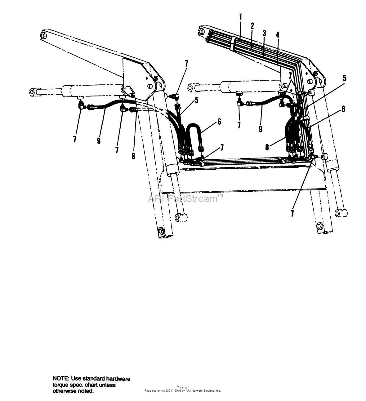 Exploring The Components Kubota Front End Loader Parts Diagram