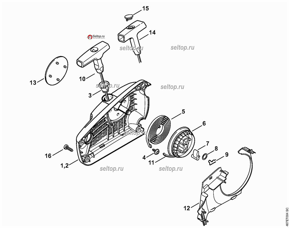 Exploring The Internal Components Of The Stihl 192 TC Comprehensive