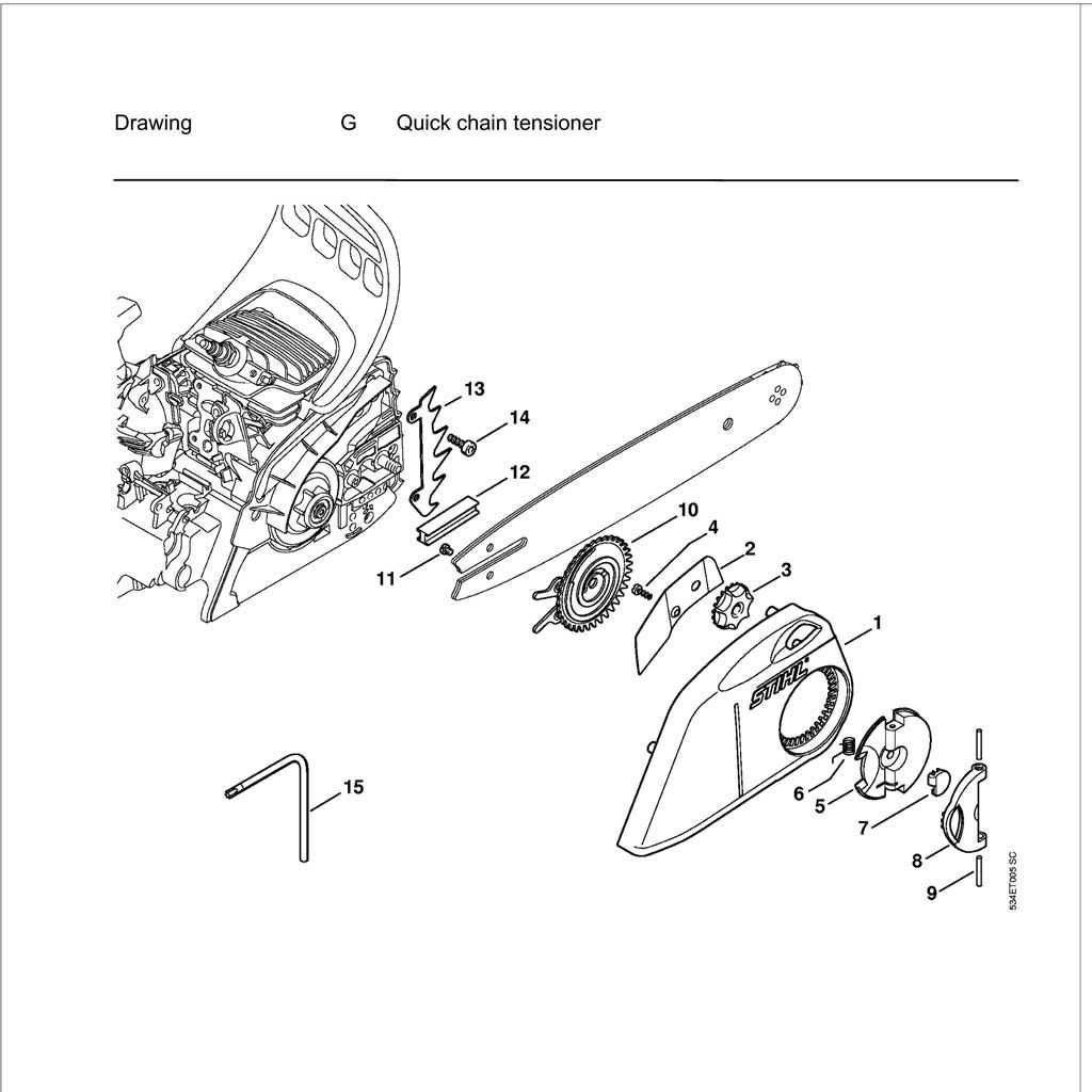 Visual Guide Stihl Ms Chainsaw Parts Diagram